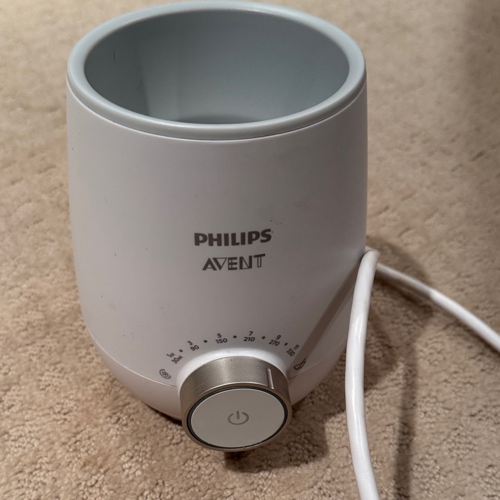 Philips Avent White Bottle Warmer